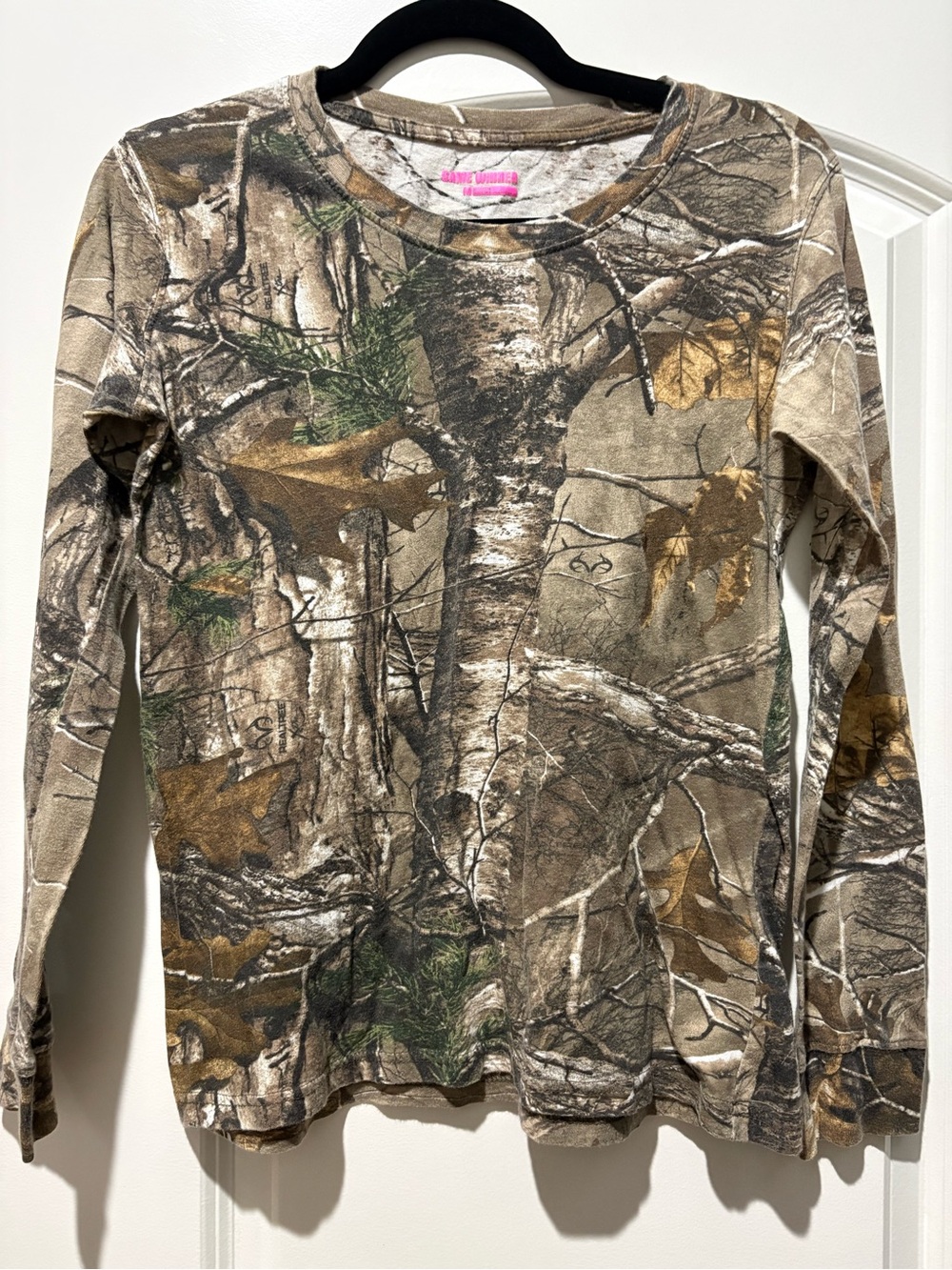 Game Winner Realtree Camo Long Sleeve Shirt Women’s Medium